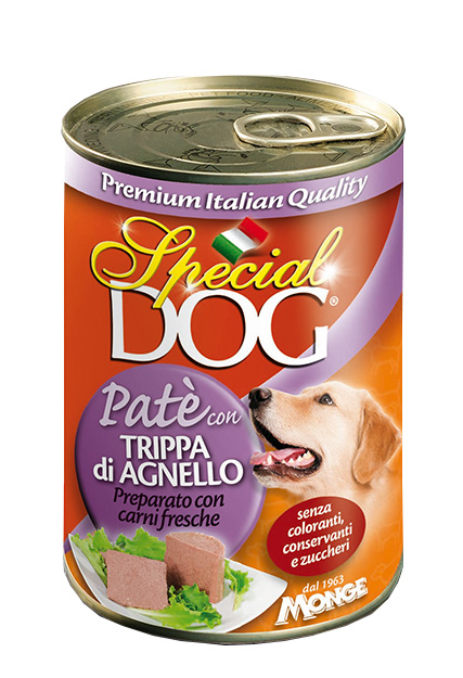 Special Dog All Breeds Adult Paté con Trippa di Agnello 